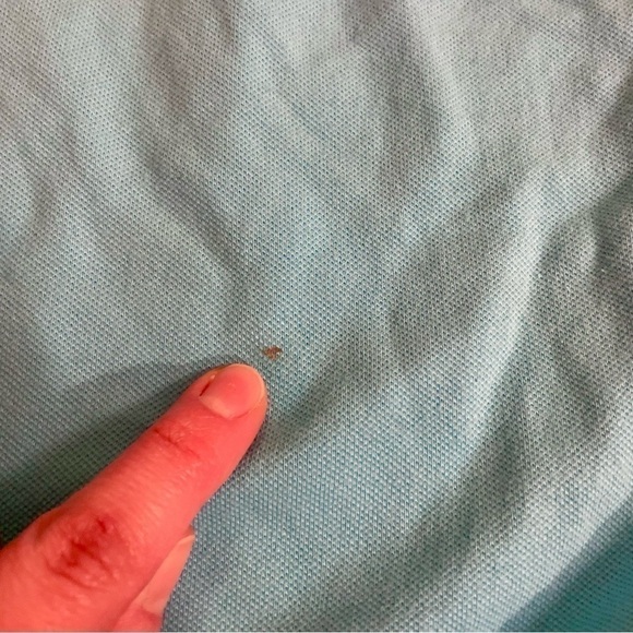 LILLY PULITZER Turquoise Blue Collared Short Sleeve Cotton Polo Shirt Dress M - Picture 15 of 16